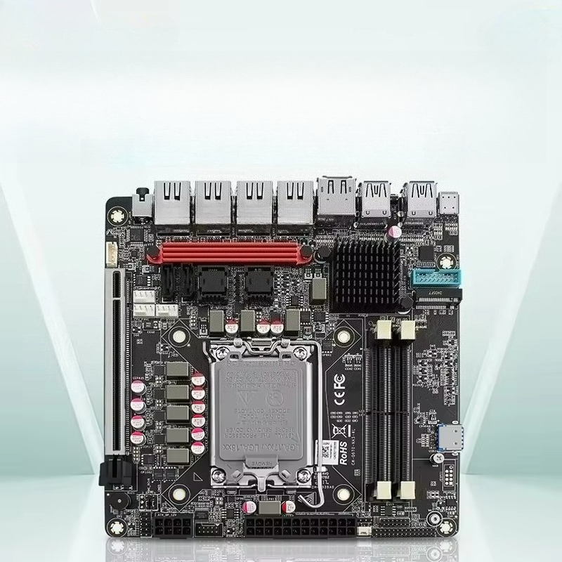 Lga 1700 Ddr5 Itx Motherboard - لوحة أم إن-تل فيبرو Q670 للتخزين