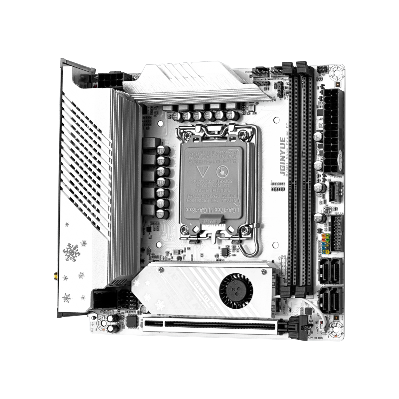اللوحة الأم JGINYUE B760i LGA  - مراجعة Lga 1700 Ddr5 Itx Motherboard وسعره