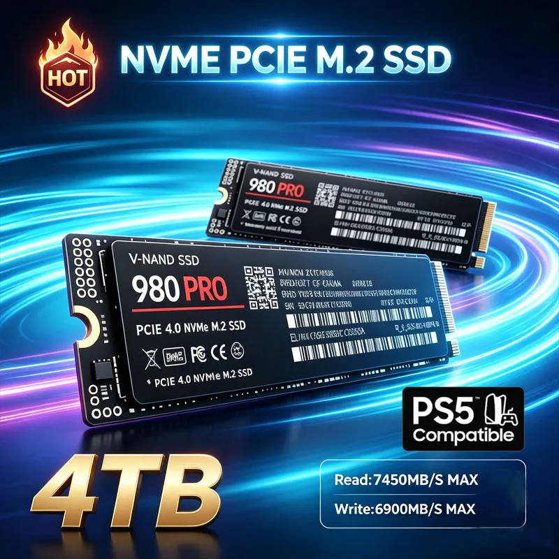 قرص SSD من نوع M.2 NVMe 980 PR - مراجعة M.2 Nvme 4Tb Pcie 4.0 Ssd وسعره